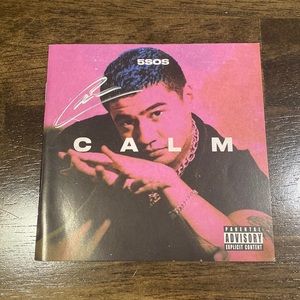 COPY - SIGNED 5 Seconds of Summer cd booklet